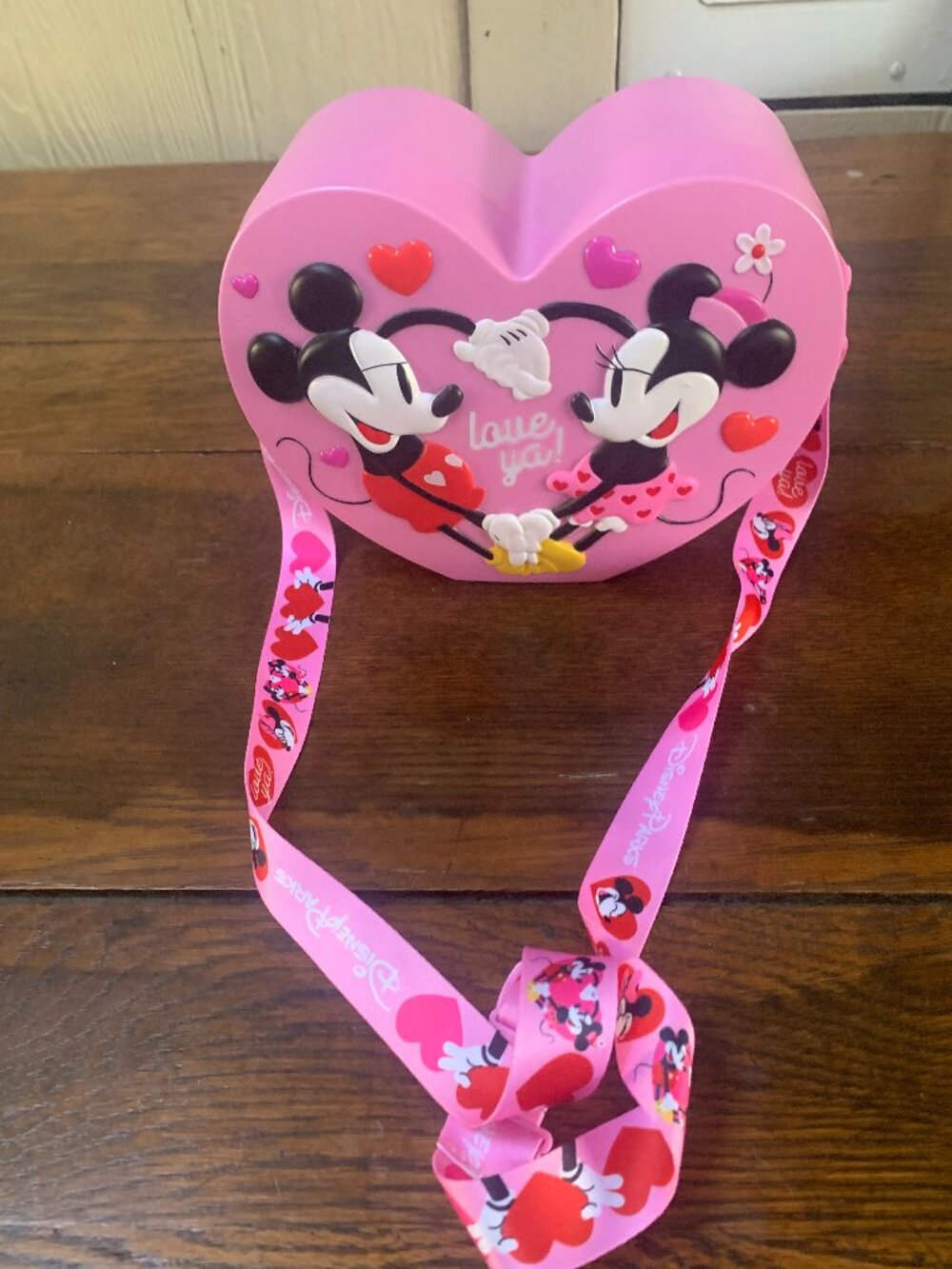 Disney 2025 valentine's day mickey & minnie popcorn bucket